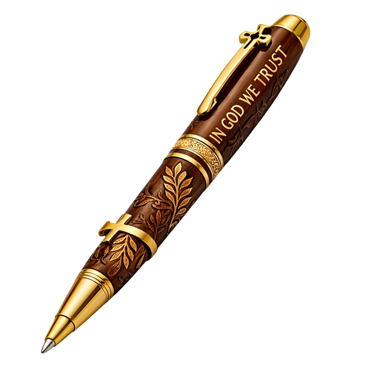 "In god we trust" Pen