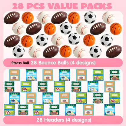 SqusihyBalls 28 Pcs