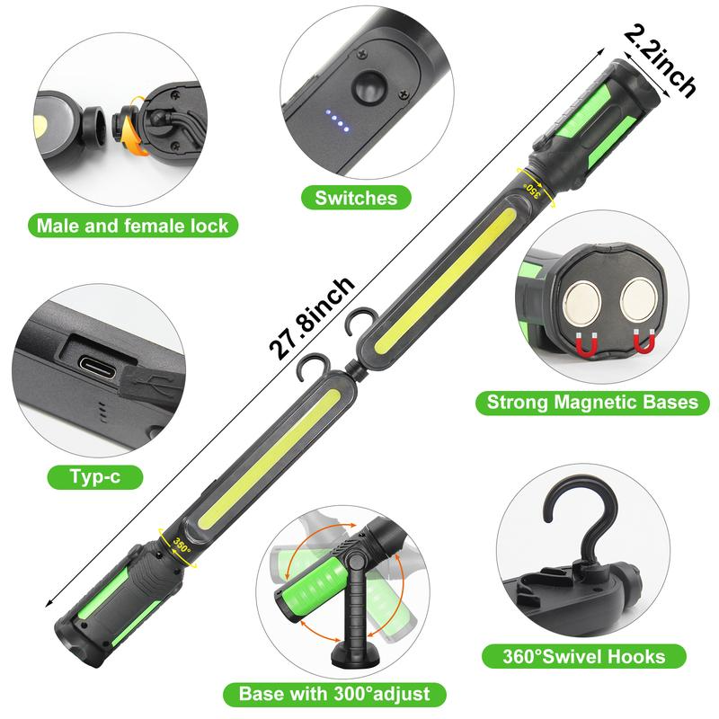 Rechargeable 2400LM Work Light Bar gallery image 04